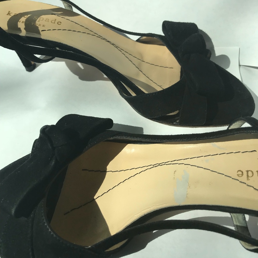 Kate spade open toe heel shoes